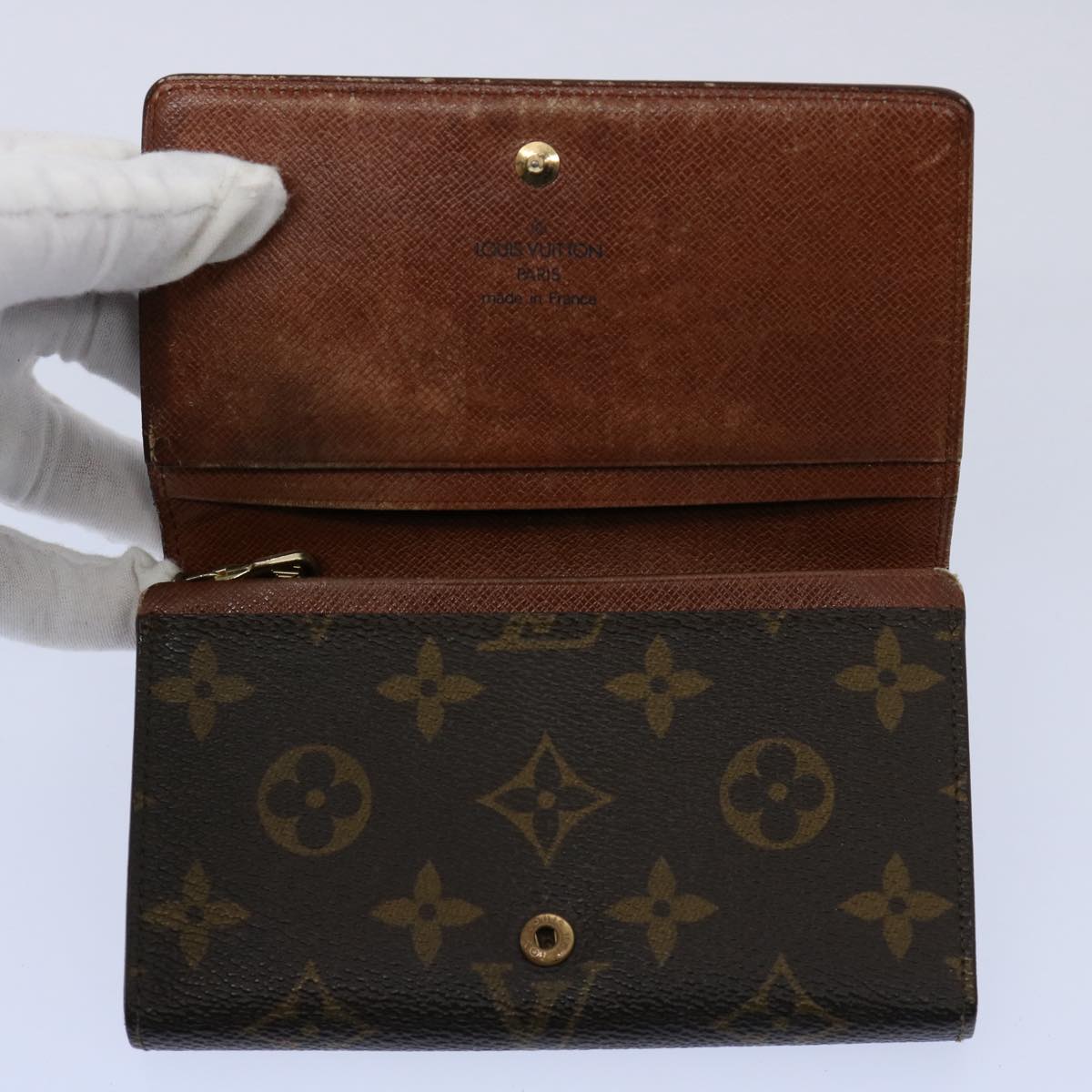 LOUIS VUITTON Monogram Wallet 6Set LV Auth ar10938