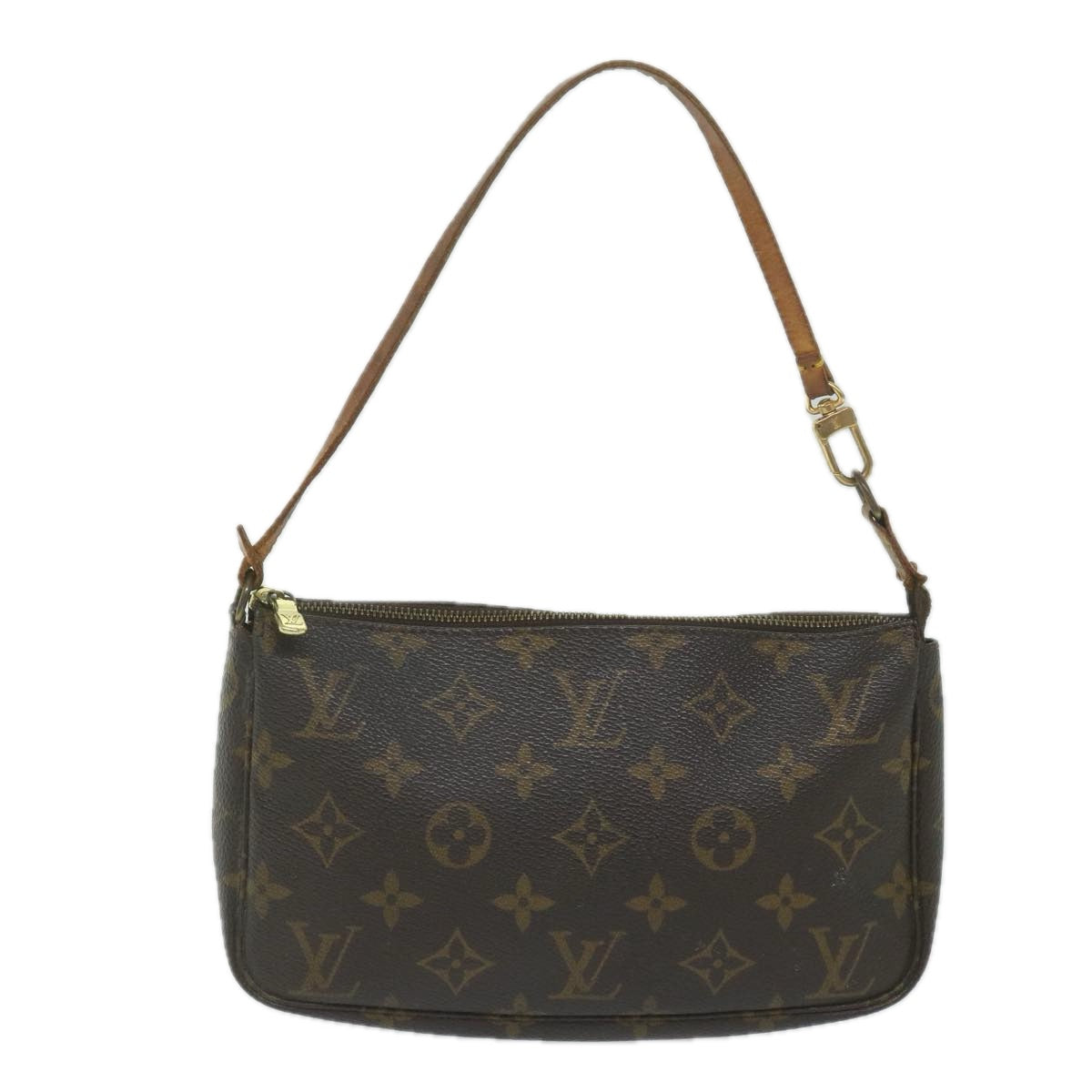 LOUIS VUITTON Monogram Pochette Accessoires Pouch M51980 LV Auth ar10975B