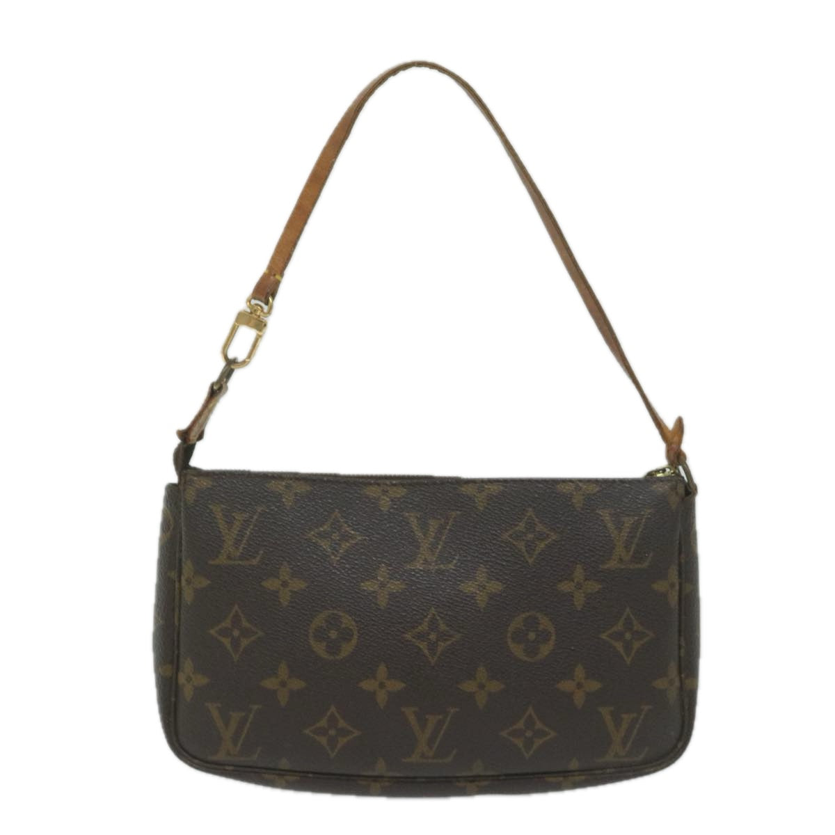 LOUIS VUITTON Monogram Pochette Accessoires Pouch M51980 LV Auth ar10975B