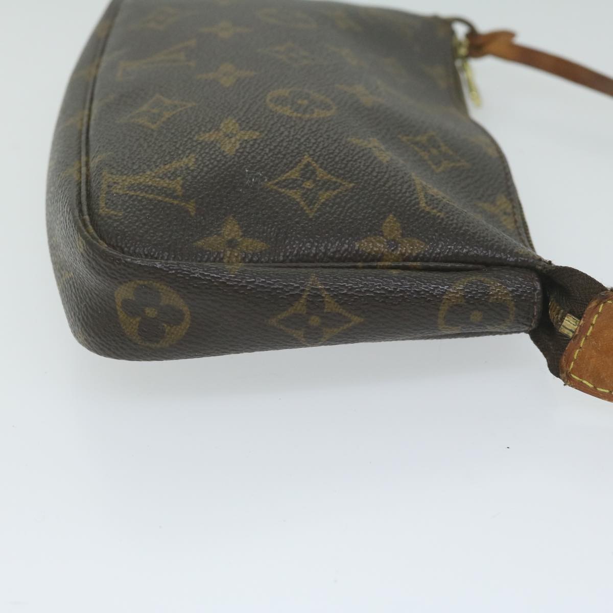 LOUIS VUITTON Monogram Pochette Accessoires Pouch M51980 LV Auth ar10975B