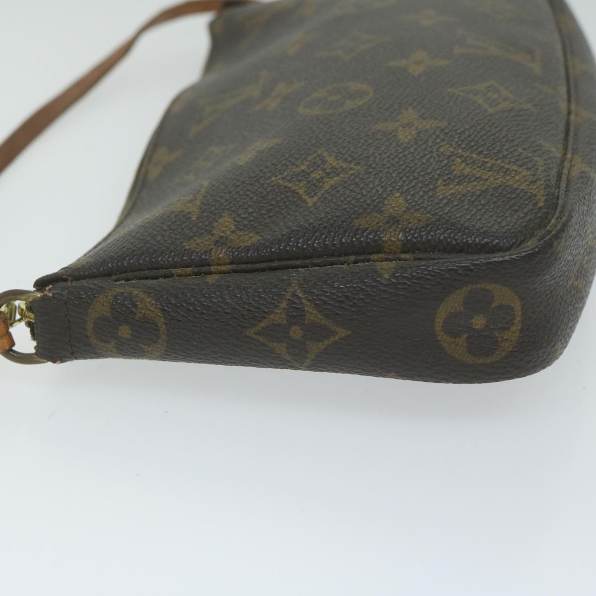 LOUIS VUITTON Monogram Pochette Accessoires Pouch M51980 LV Auth ar10975B