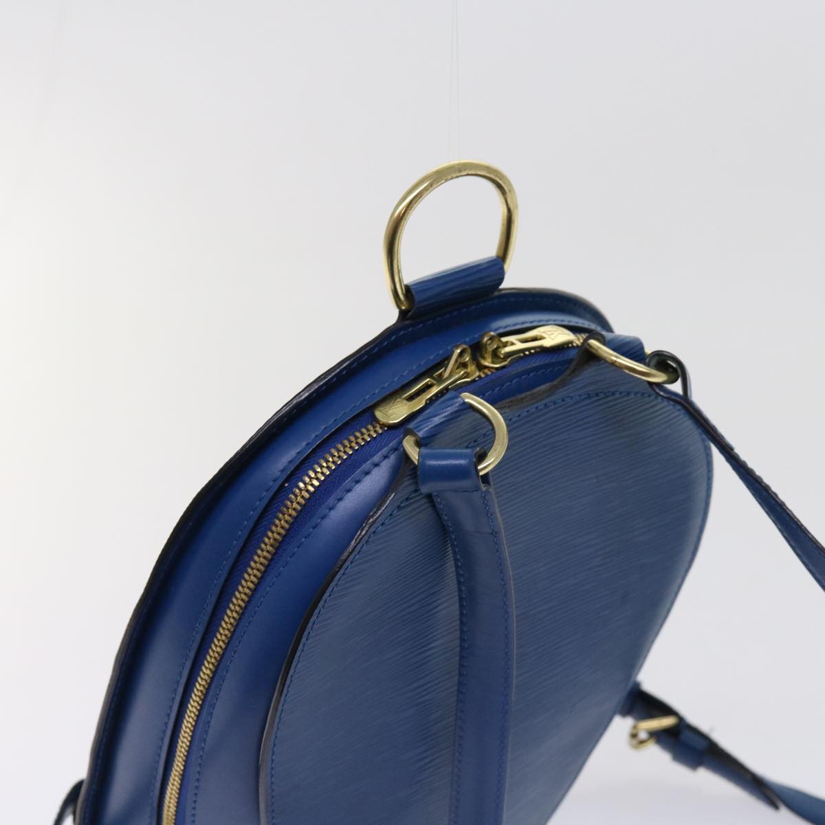 LOUIS VUITTON Epi Mabillon Backpack Blue M52235 LV Auth ar11154B