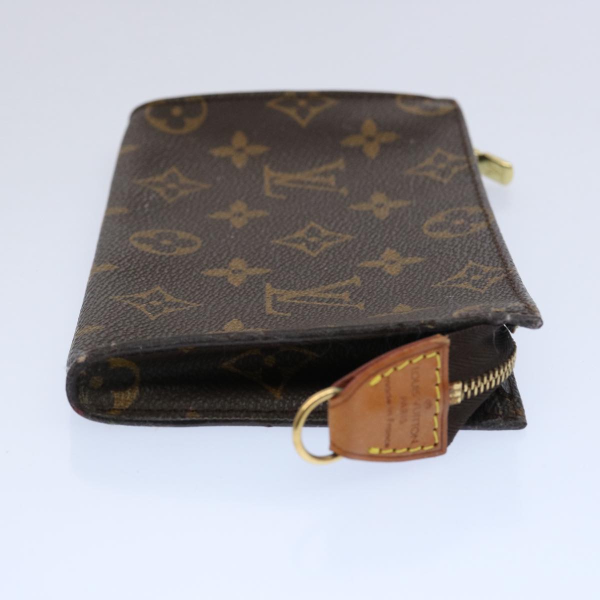 LOUIS VUITTON Monogram Bucket PM Accessory Pouch LV Auth ar11173B