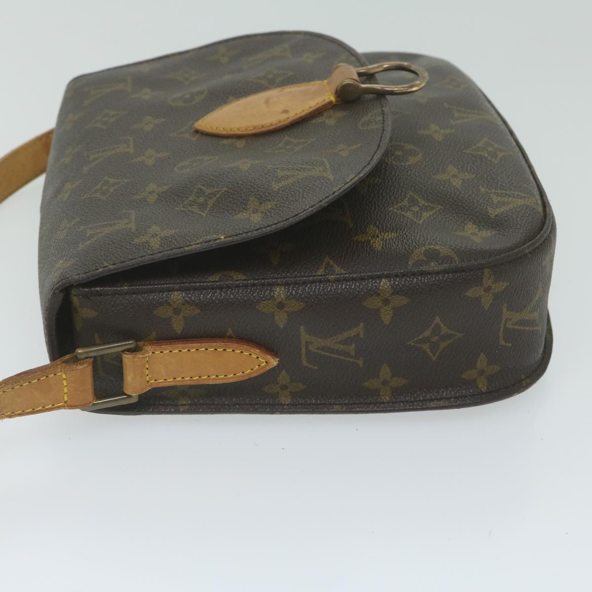 LOUIS VUITTON Monogram Saint Cloud GM Shoulder Bag M51242 LV Auth ar11186B