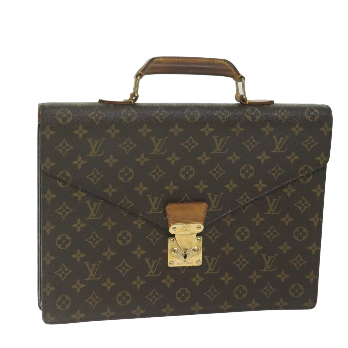 LOUIS VUITTON Monogram Serviette Conseiller Briefcase M53331 LV Auth ar11197B