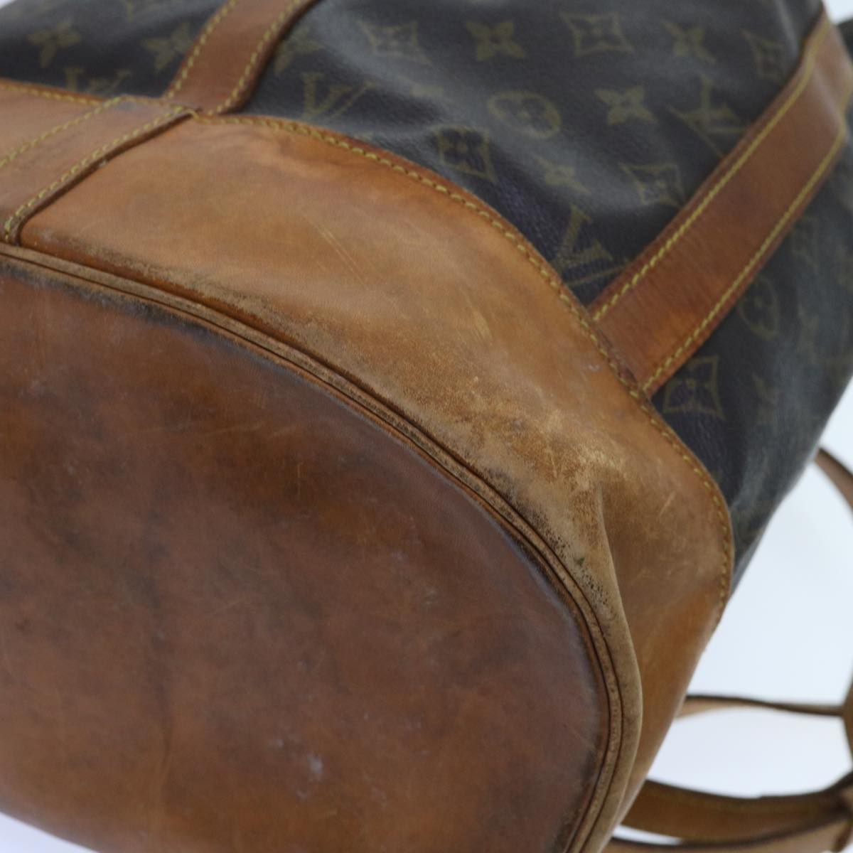 LOUIS VUITTON Monogram Randonnee GM Shoulder Bag M42244 LV Auth ar11200B