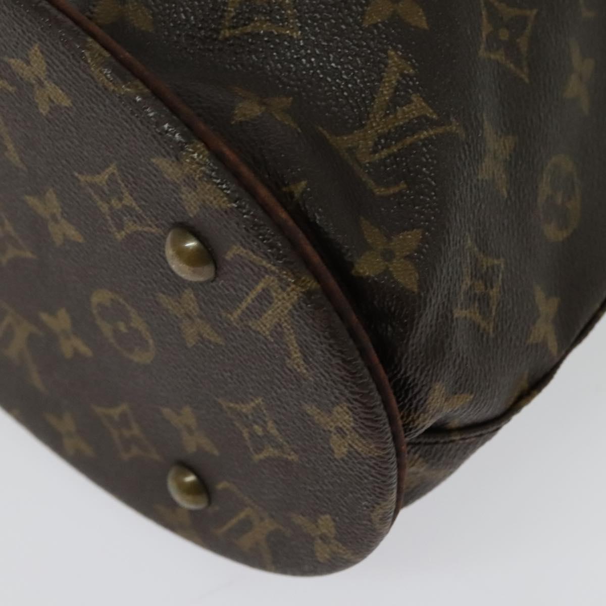 LOUIS VUITTON Monogram Bucket PM Shoulder Bag M42238 LV Auth ar11236