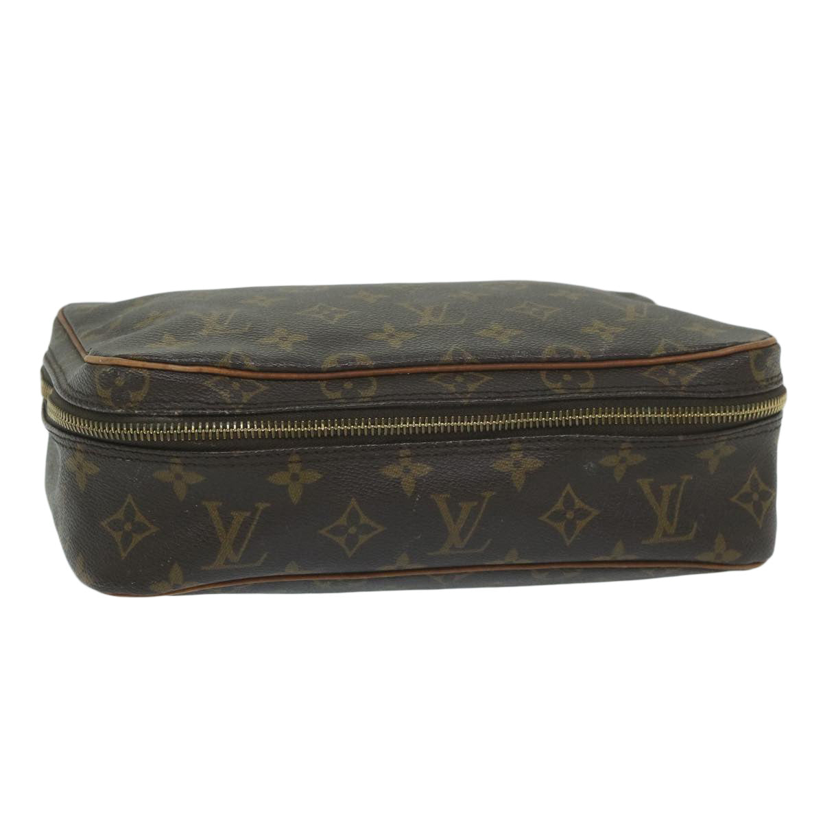 LOUIS VUITTON Monogram Trousse Boite Cosmetic Pouch M47640 LV Auth ar11241