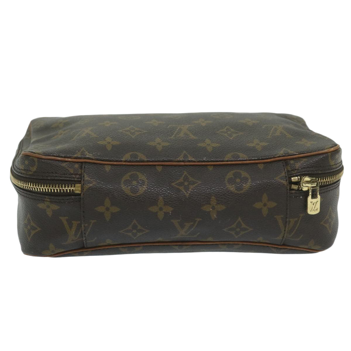 LOUIS VUITTON Monogram Trousse Boite Cosmetic Pouch M47640 LV Auth ar11241