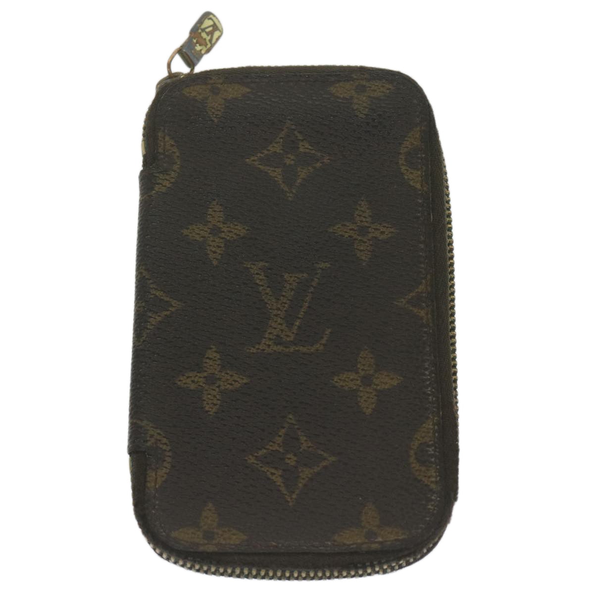 LOUIS VUITTON Monogram Key Coin Purse Wallet 5Set LV Auth ar11275