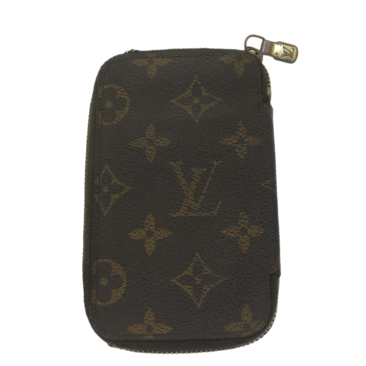 LOUIS VUITTON Monogram Key Coin Purse Wallet 5Set LV Auth ar11275