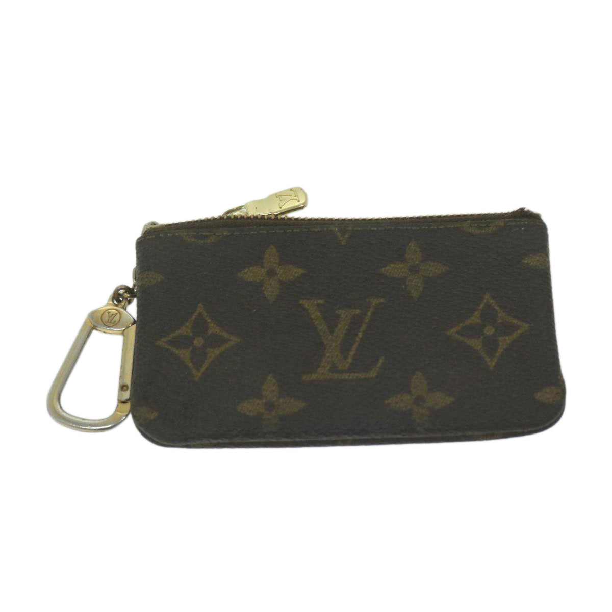 LOUIS VUITTON Monogram Key Coin Purse Wallet 5Set LV Auth ar11275