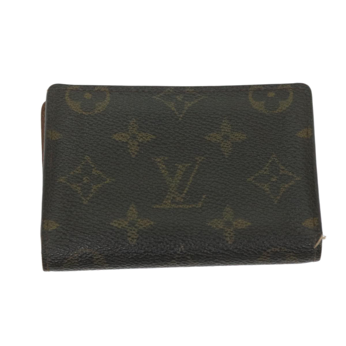 LOUIS VUITTON Monogram Key Coin Purse Wallet 5Set LV Auth ar11275