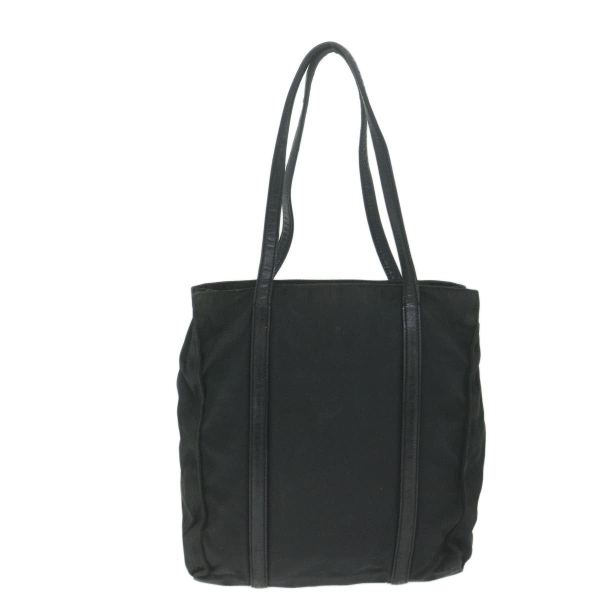 PRADA Tote Bag Nylon Black Auth ar11309