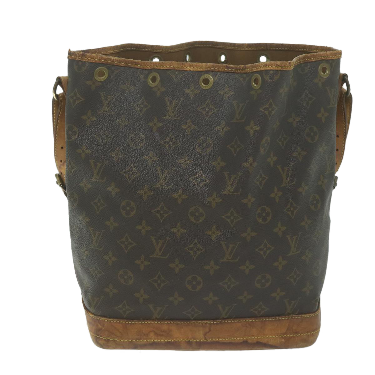 LOUIS VUITTON Monogram Noe Shoulder Bag M42224 LV Auth ar11338