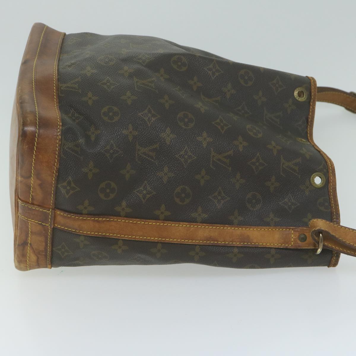 LOUIS VUITTON Monogram Noe Shoulder Bag M42224 LV Auth ar11338