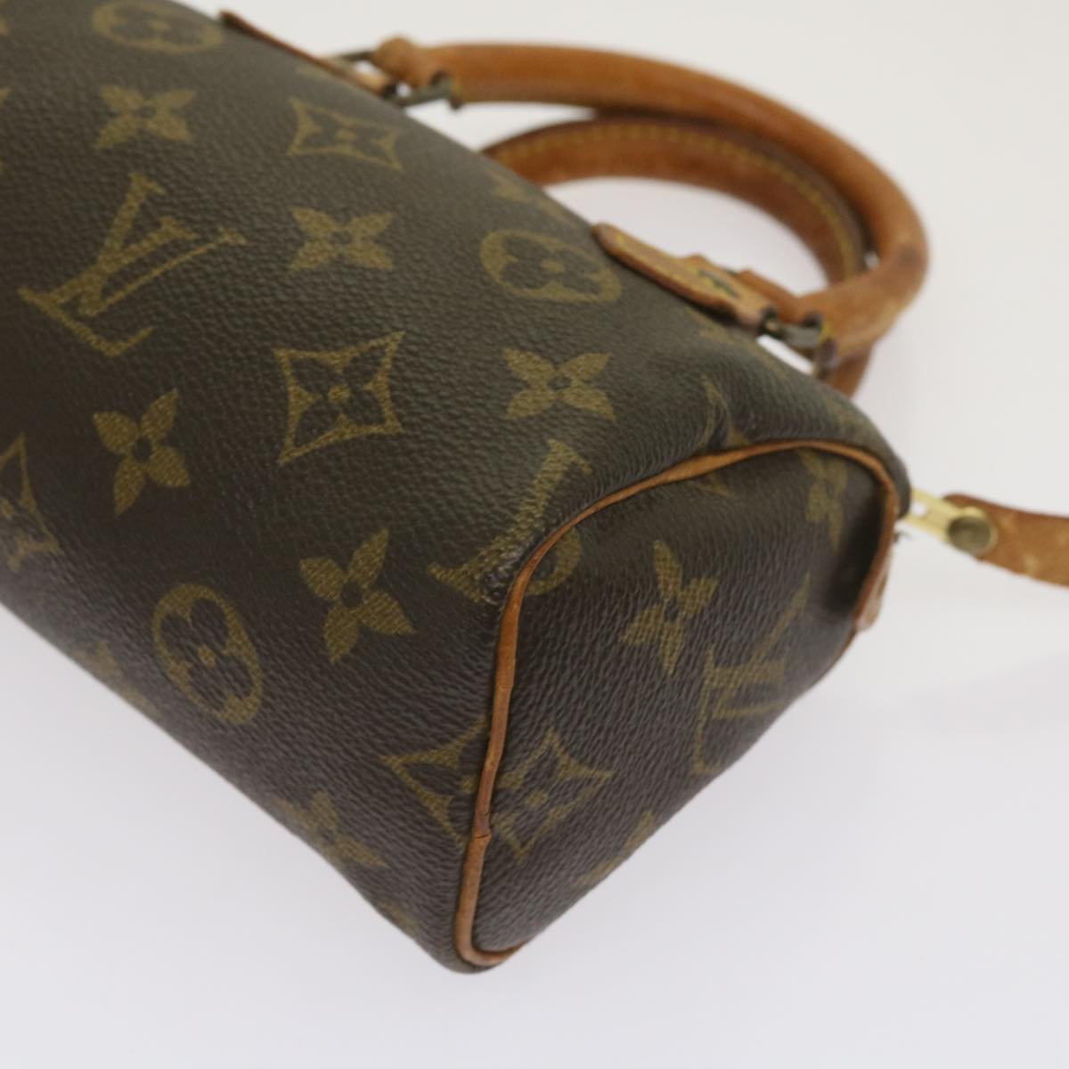 LOUIS VUITTON Monogram Mini Speedy Hand Bag Vintage M41534 LV Auth ar11356B