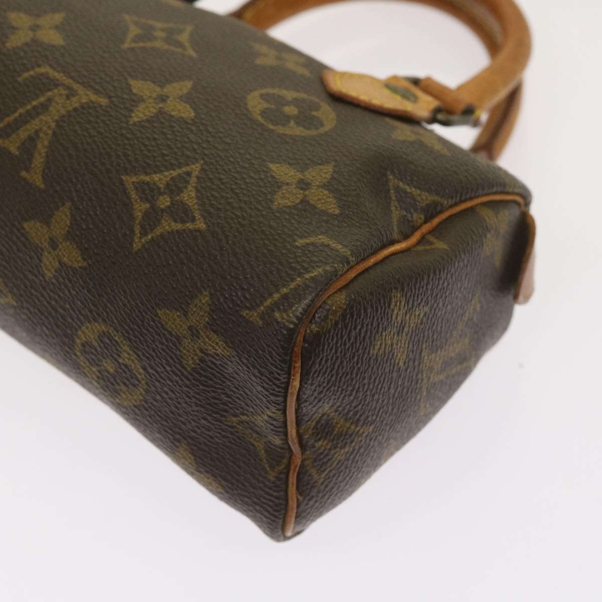 LOUIS VUITTON Monogram Mini Speedy Hand Bag Vintage M41534 LV Auth ar11356B