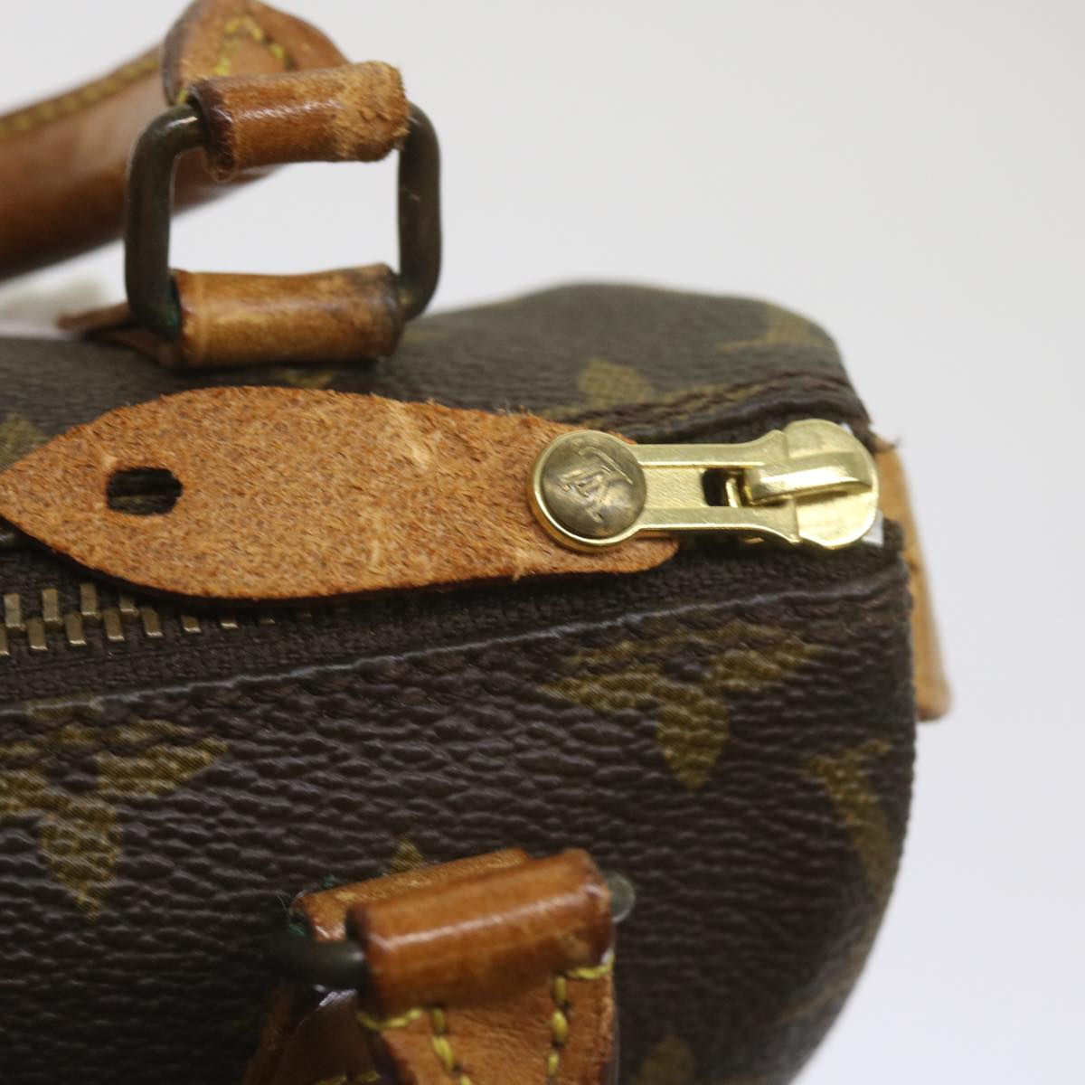 LOUIS VUITTON Monogram Mini Speedy Hand Bag Vintage M41534 LV Auth ar11356B