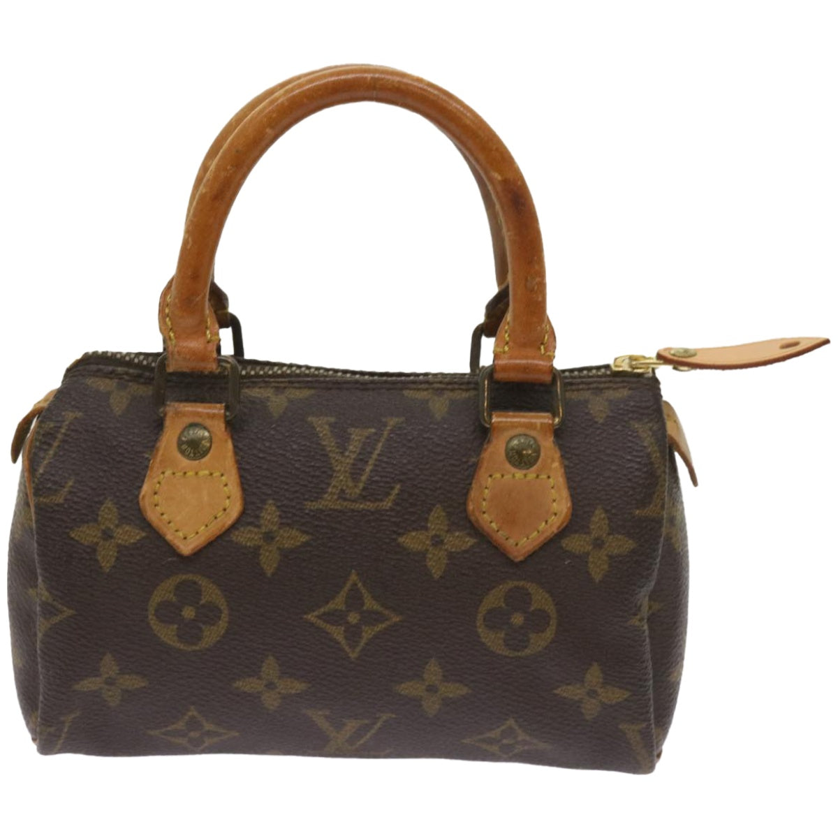 LOUIS VUITTON Monogram Mini Speedy Hand Bag Vintage M41534 LV Auth ar11356B