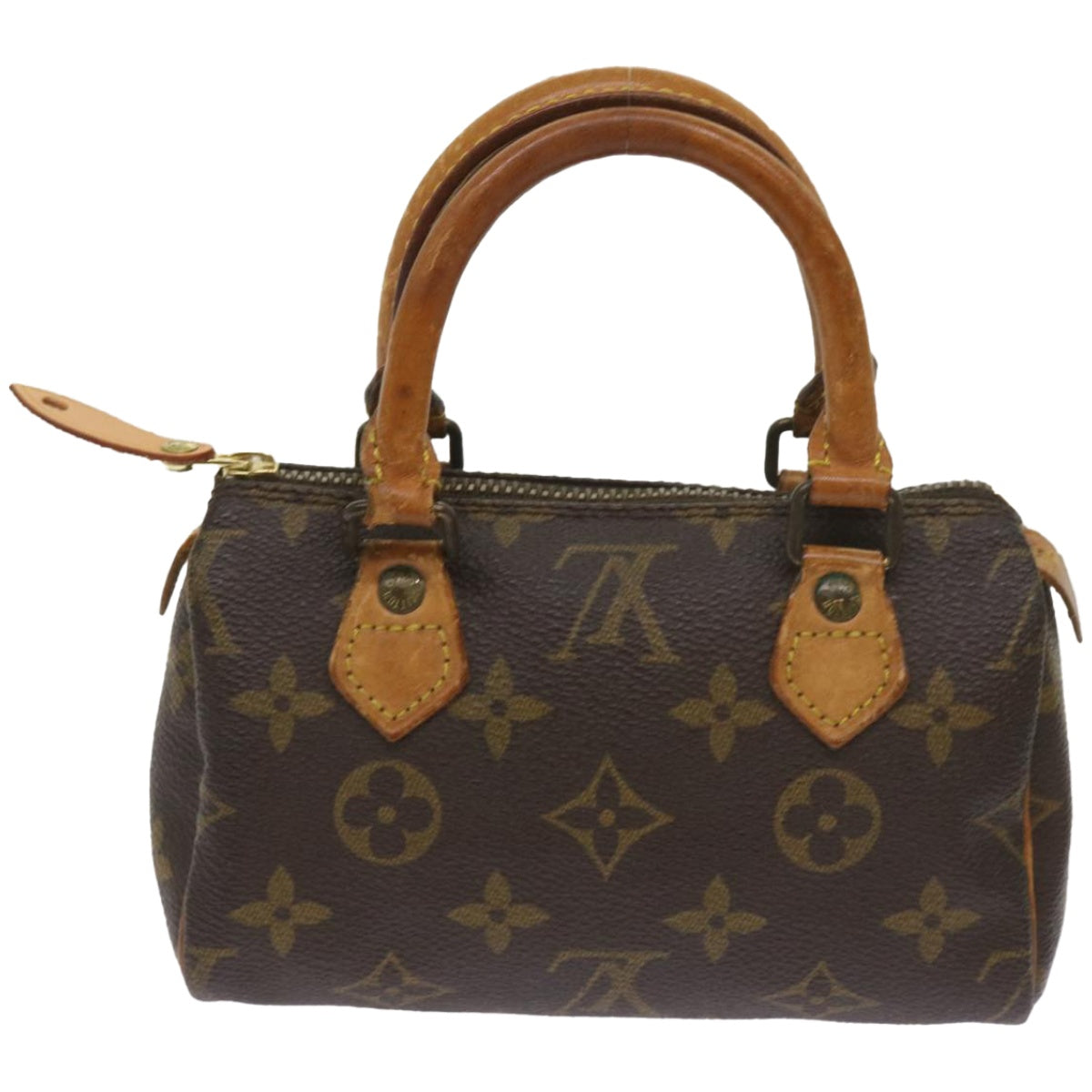 LOUIS VUITTON Monogram Mini Speedy Hand Bag Vintage M41534 LV Auth ar11356B