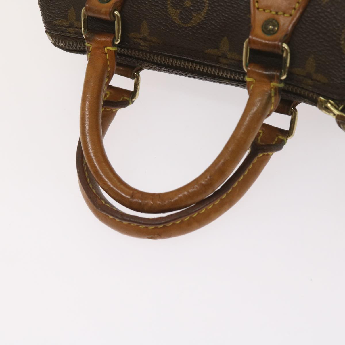 LOUIS VUITTON Monogram Mini Speedy Hand Bag M41534 LV Auth ar11357B