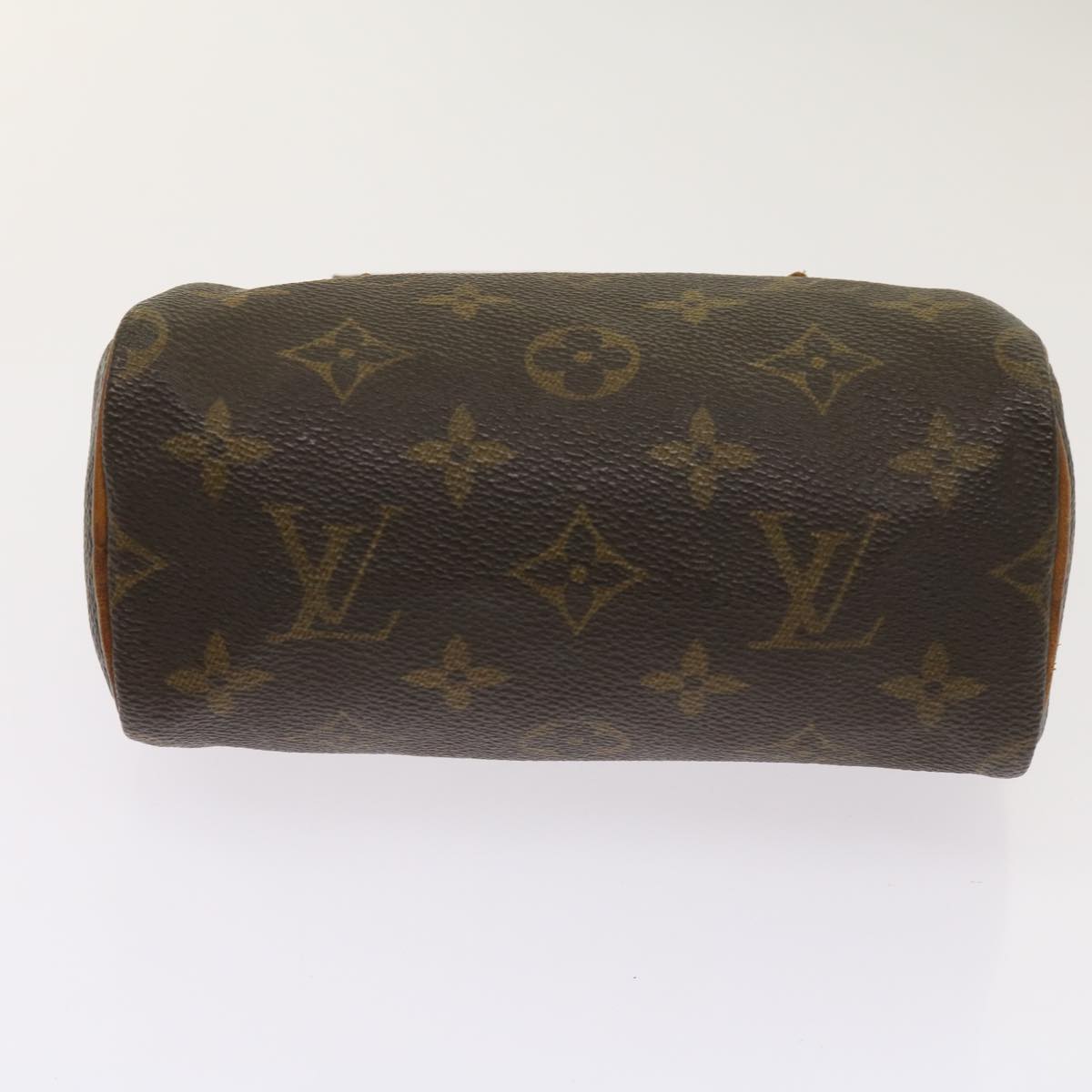 LOUIS VUITTON Monogram Mini Speedy Hand Bag M41534 LV Auth ar11357B