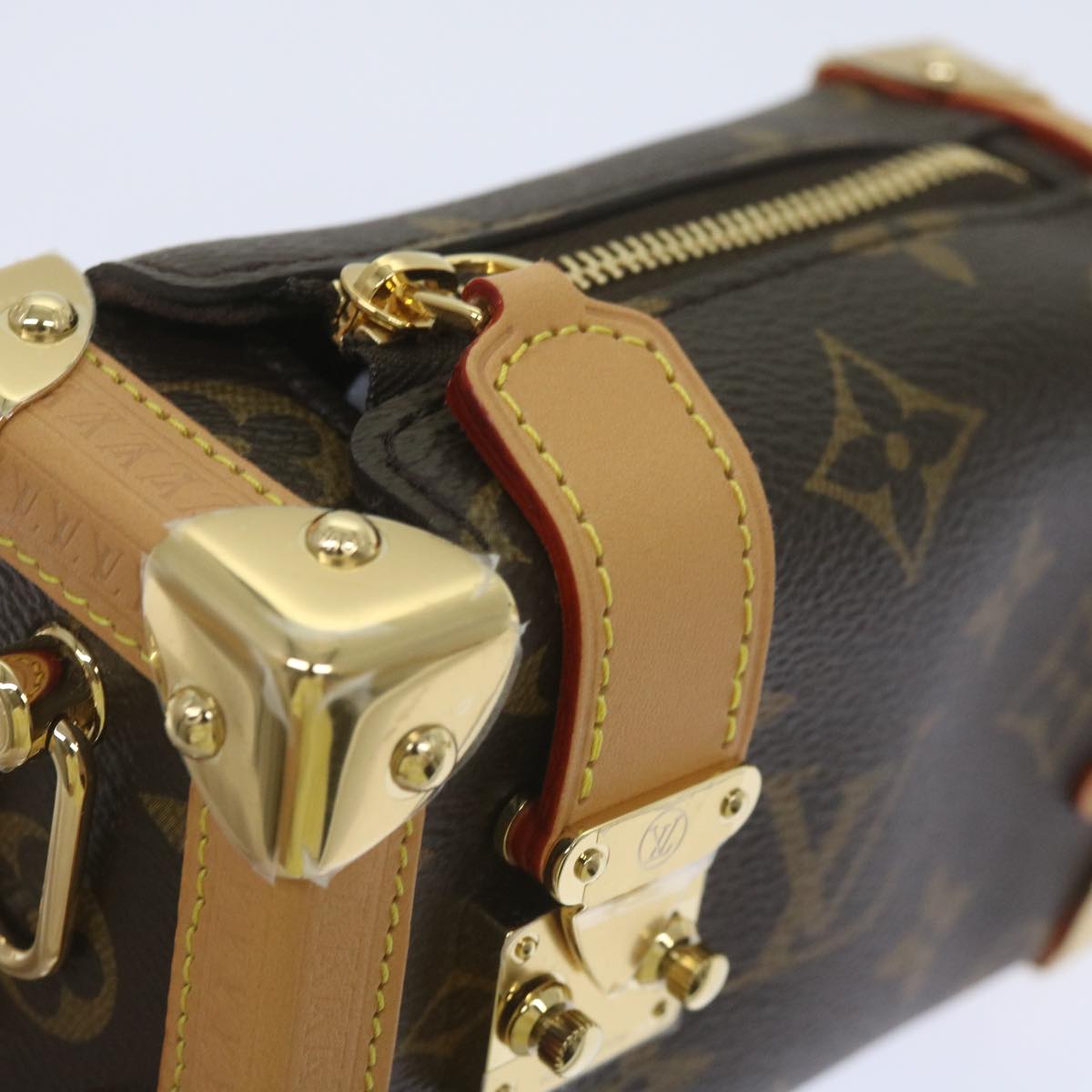 LOUIS VUITTON Monogram Pico Side Trunk Hand Bag M83018 LV Auth ar11397SM