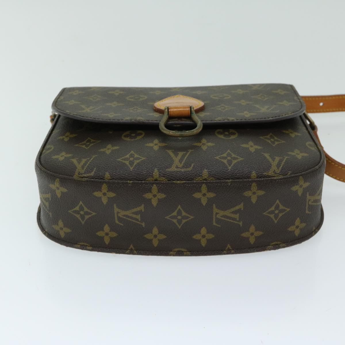 LOUIS VUITTON Monogram Saint Cloud GM Shoulder Bag Vintage M51242 Auth ar11447B