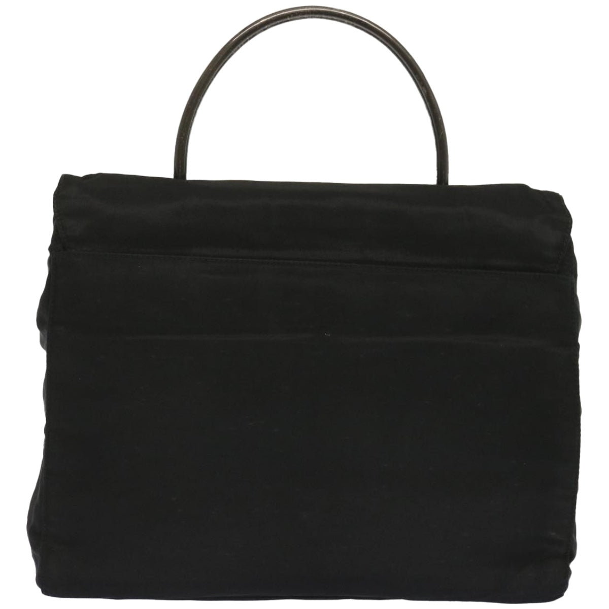 PRADA Hand Bag Nylon Black Auth ar11455B