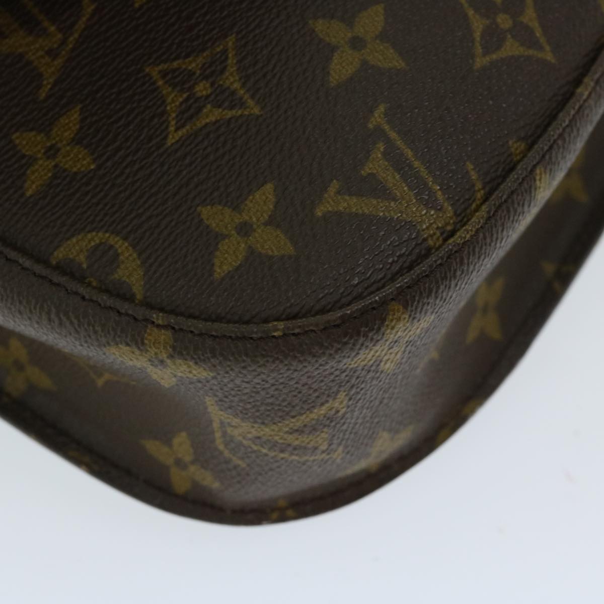 LOUIS VUITTON Monogram Saint Cloud GM Shoulder Bag Vintage M51242 Auth ar11468B