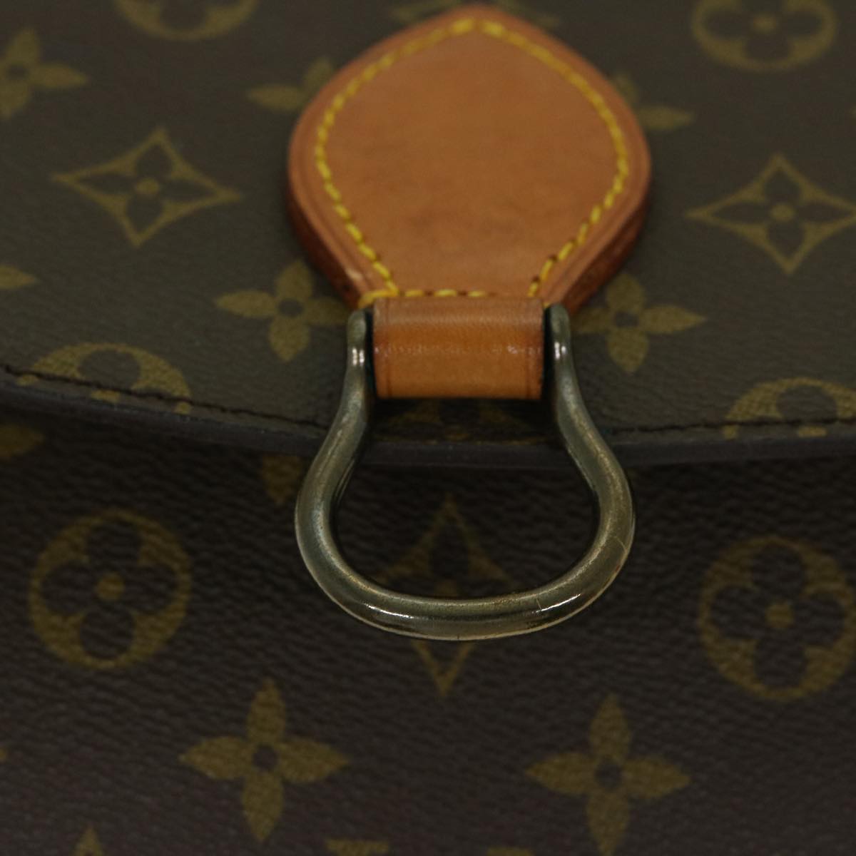 LOUIS VUITTON Monogram Saint Cloud GM Shoulder Bag Vintage M51242 Auth ar11468B