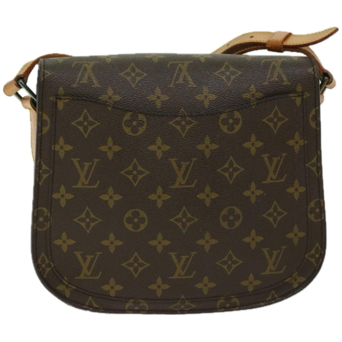 LOUIS VUITTON Monogram Saint Cloud GM Shoulder Bag Vintage M51242 Auth ar11468B