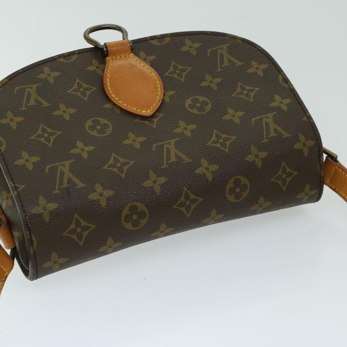 LOUIS VUITTON Monogram Saint Cloud GM Shoulder Bag Vintage M51242 Auth ar11468B