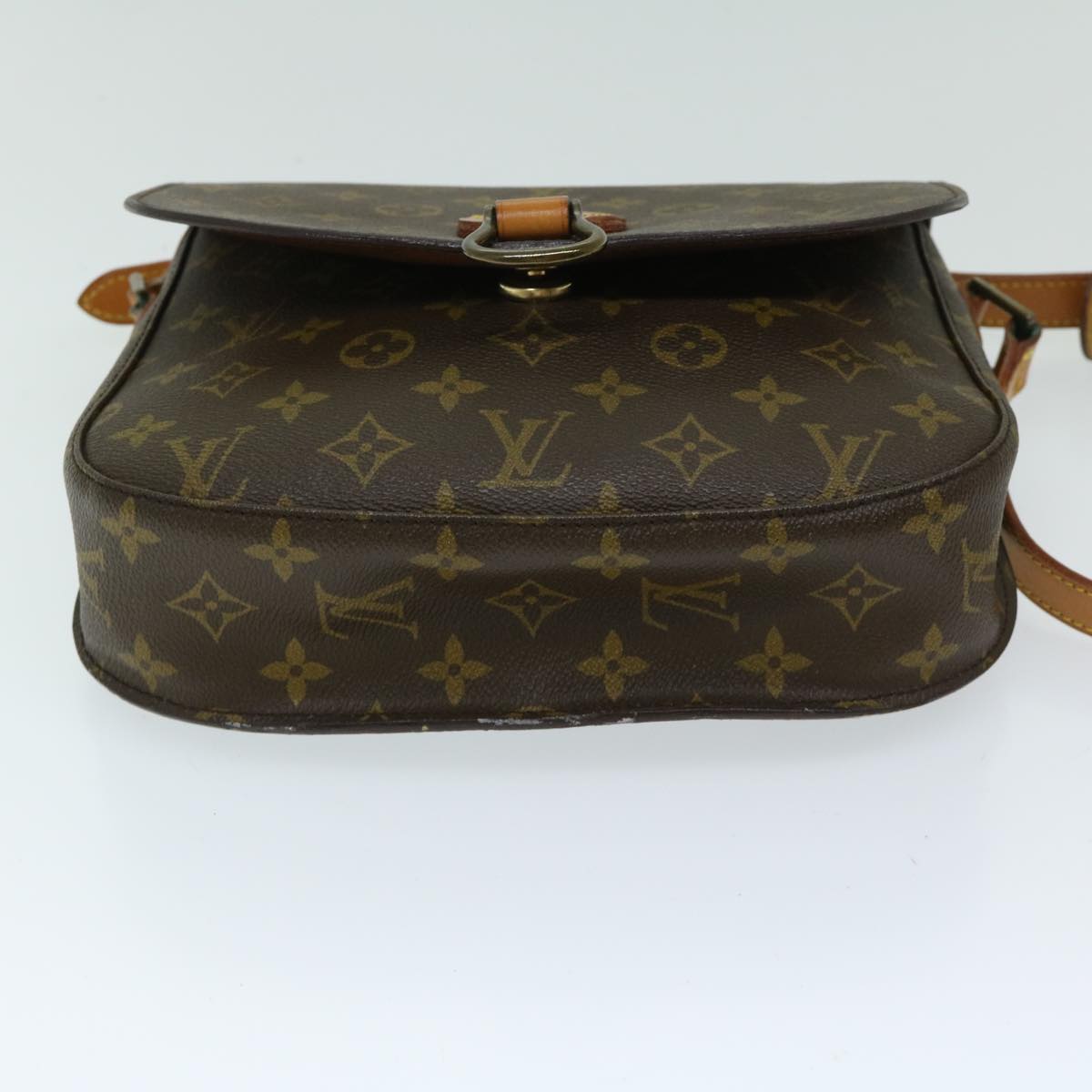 LOUIS VUITTON Monogram Saint Cloud GM Shoulder Bag Vintage M51242 Auth ar11468B