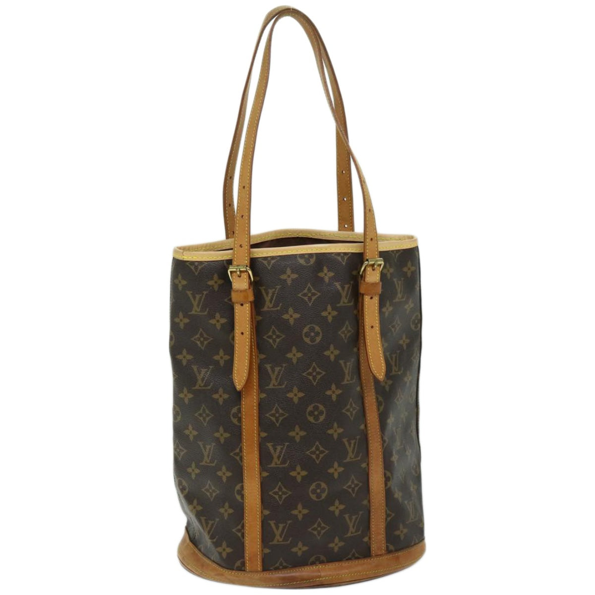 LOUIS VUITTON Monogram Bucket GM Shoulder Bag M42236 LV Auth ar11476B