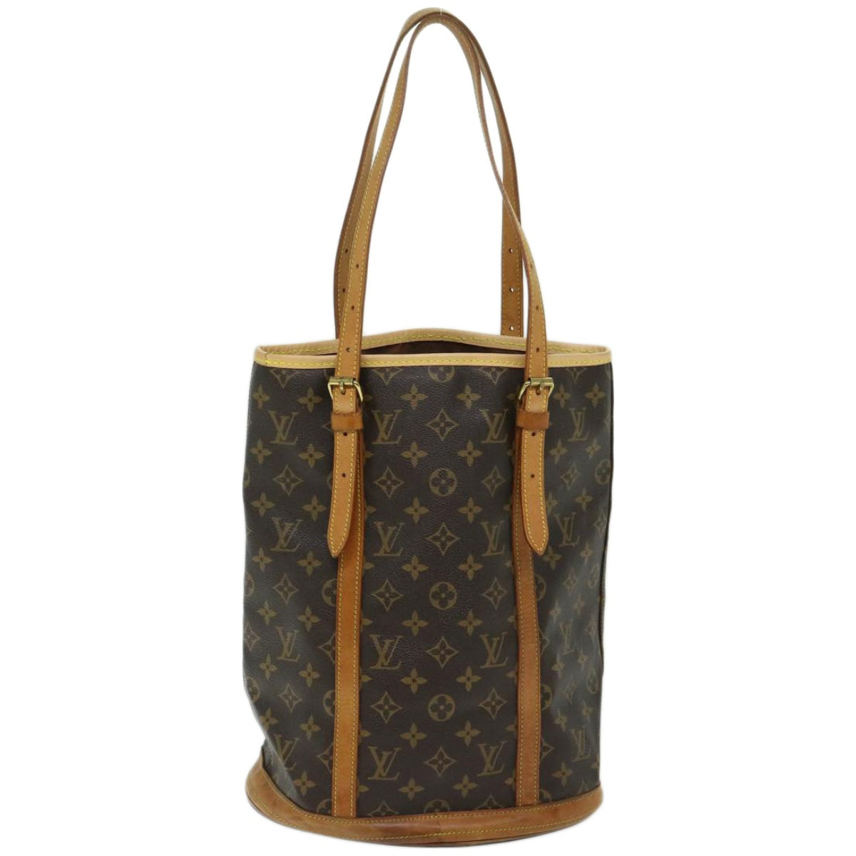 LOUIS VUITTON Monogram Bucket GM Shoulder Bag M42236 LV Auth ar11476B