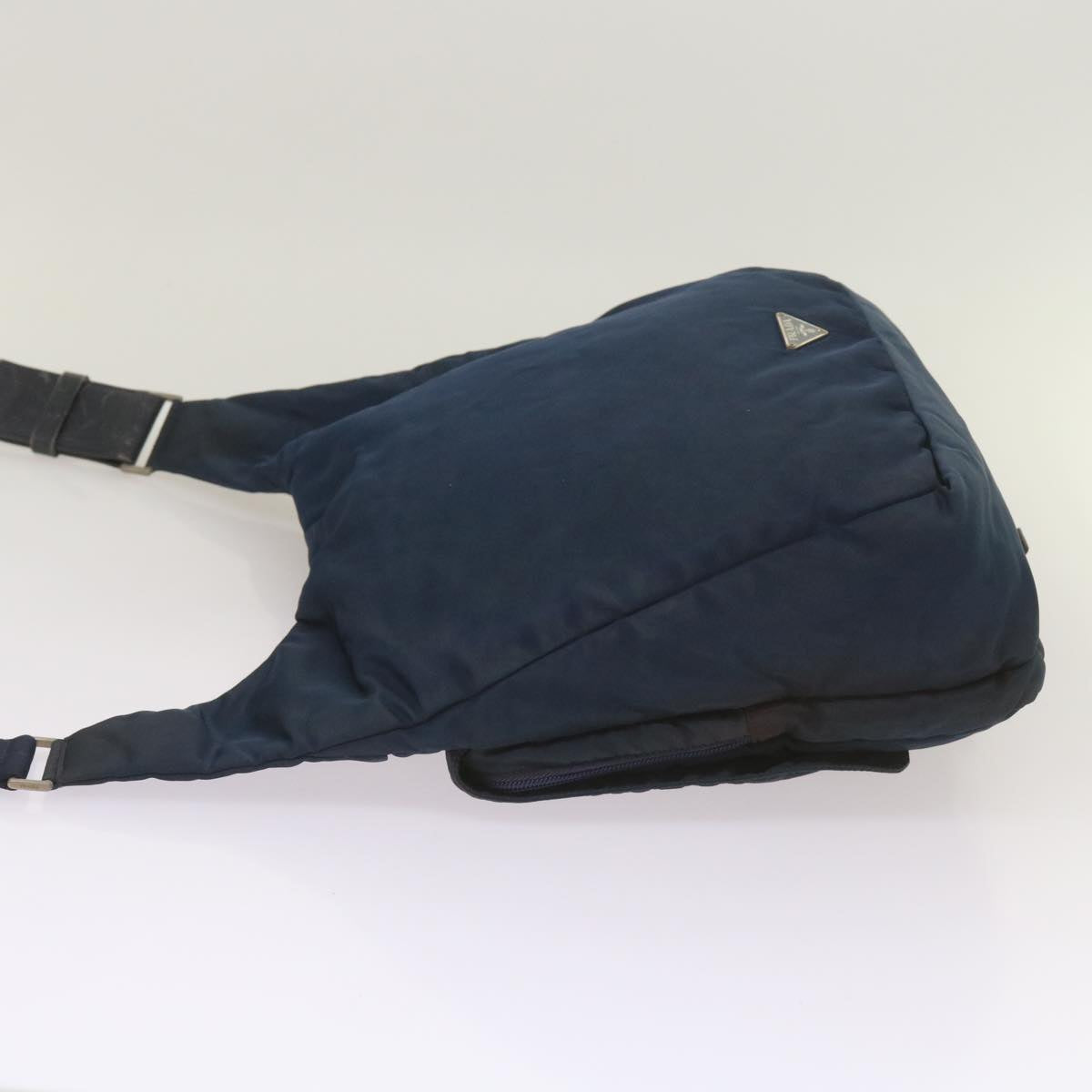 PRADA Shoulder Bag Nylon Navy Auth ar11477B