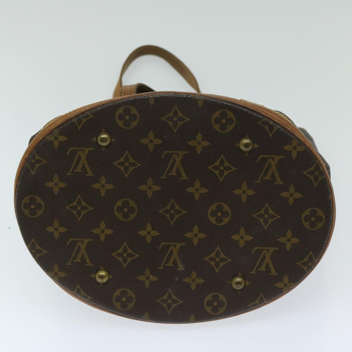 LOUIS VUITTON Monogram Bucket GM Shoulder Bag M42236 LV Auth ar11489