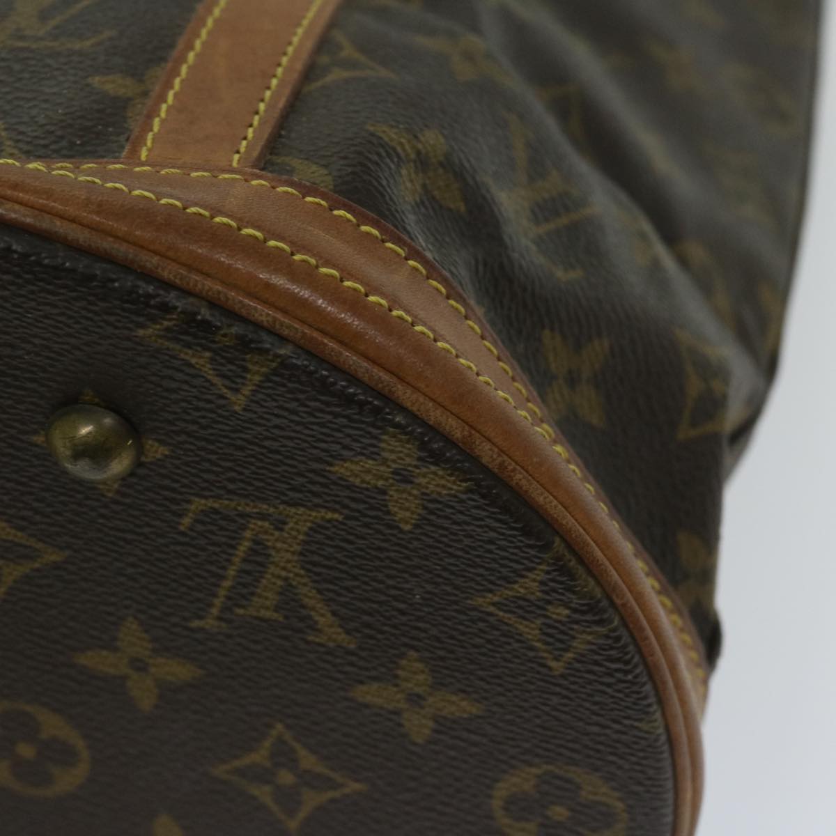 LOUIS VUITTON Monogram Bucket GM Shoulder Bag M42236 LV Auth ar11489