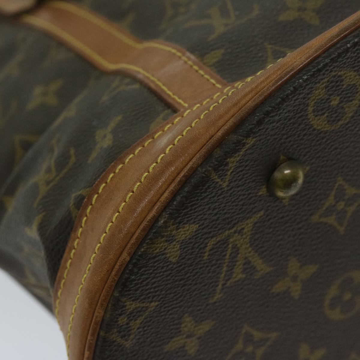 LOUIS VUITTON Monogram Bucket GM Shoulder Bag M42236 LV Auth ar11489