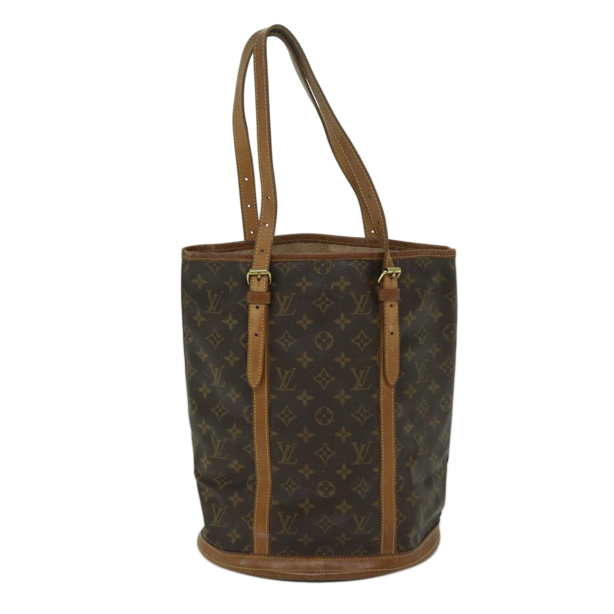 LOUIS VUITTON Monogram Bucket GM Shoulder Bag M42236 LV Auth ar11489