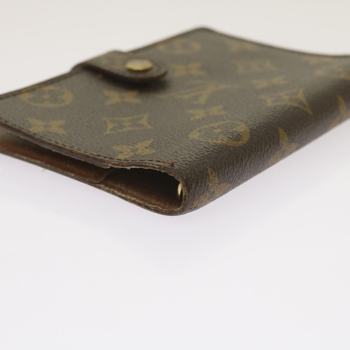 LOUIS VUITTON Monogram Agenda PM Day Planner Cover R20005 LV Auth ar11514