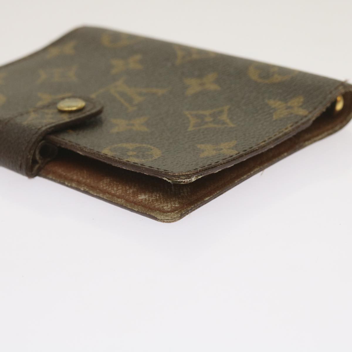 LOUIS VUITTON Monogram Agenda PM Day Planner Cover R20005 LV Auth ar11514