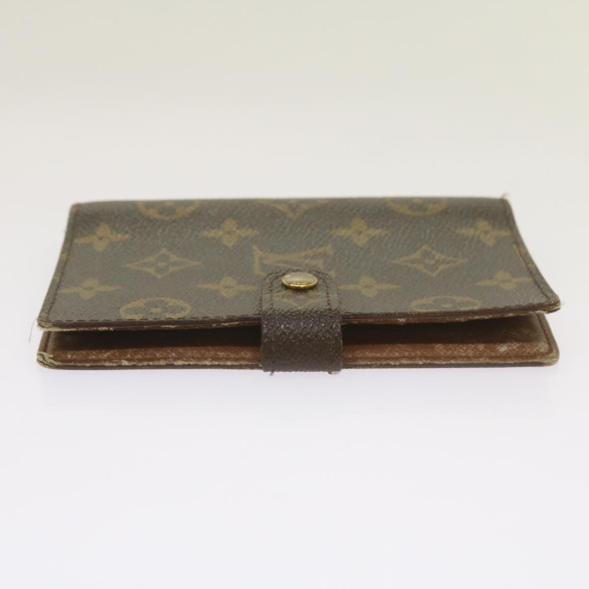 LOUIS VUITTON Monogram Agenda PM Day Planner Cover R20005 LV Auth ar11514