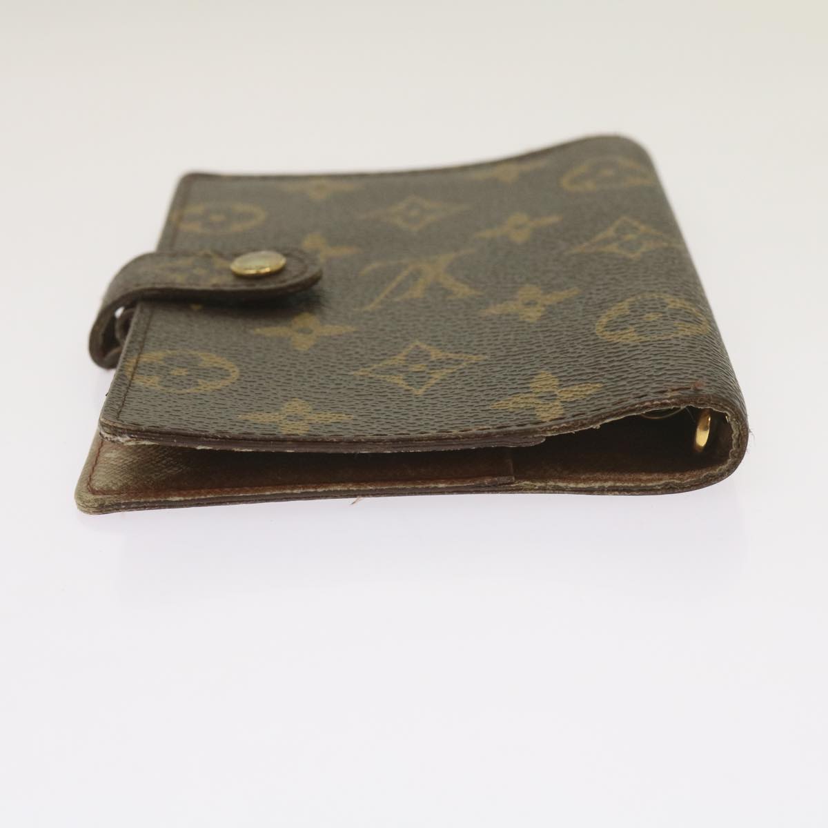 LOUIS VUITTON Monogram Agenda PM Day Planner Cover R20005 LV Auth ar11514