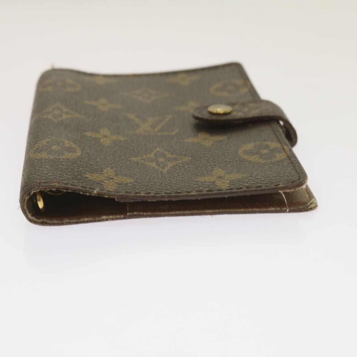 LOUIS VUITTON Monogram Agenda PM Day Planner Cover R20005 LV Auth ar11514