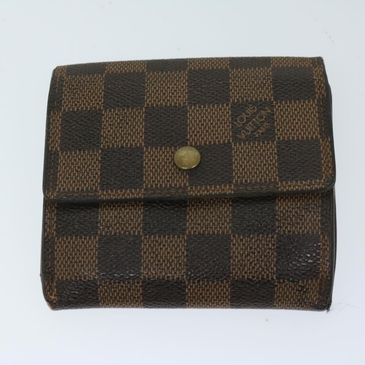 LOUIS VUITTON Damier Ebene Wallet 5Set LV Auth ar11561