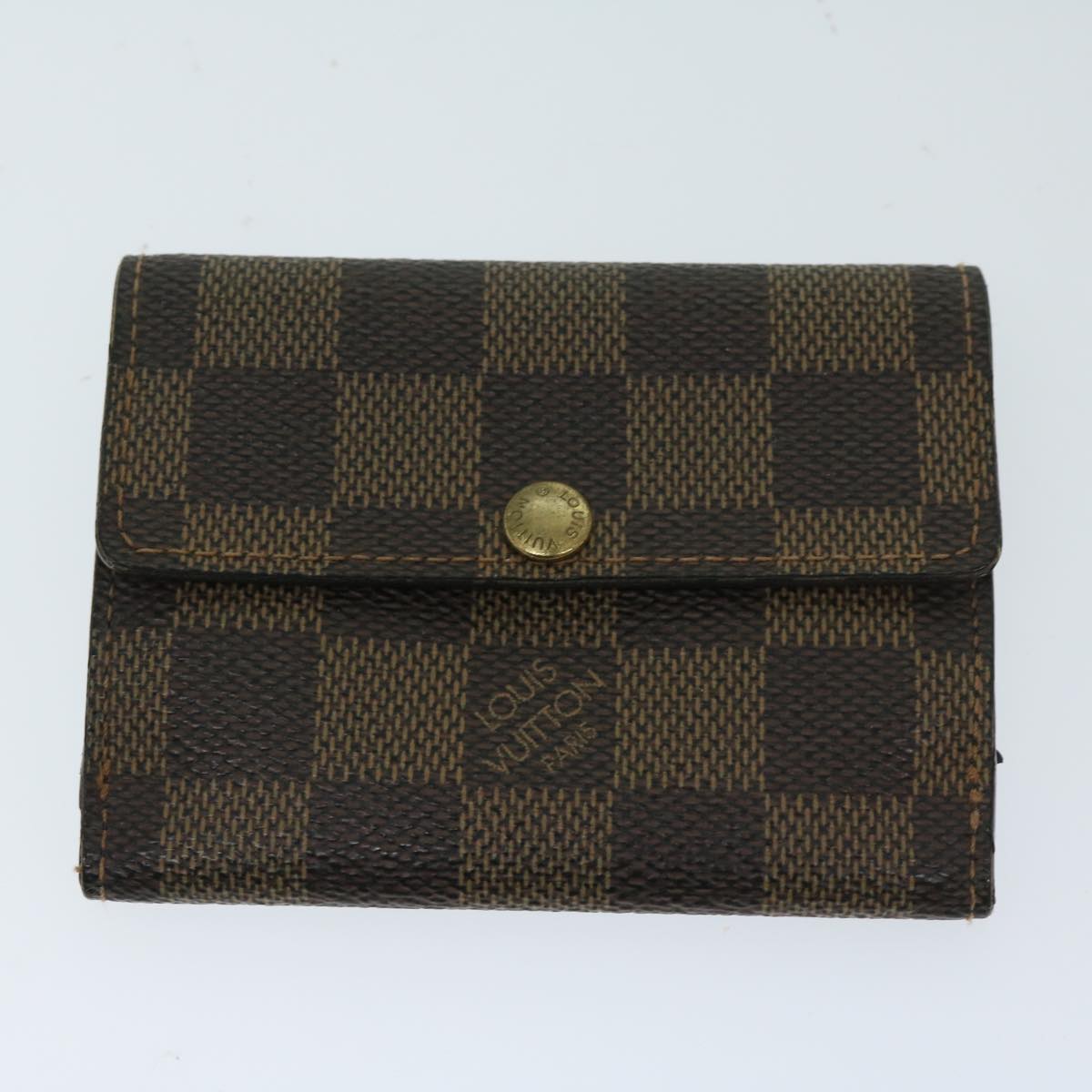 LOUIS VUITTON Damier Ebene Wallet 5Set LV Auth ar11561