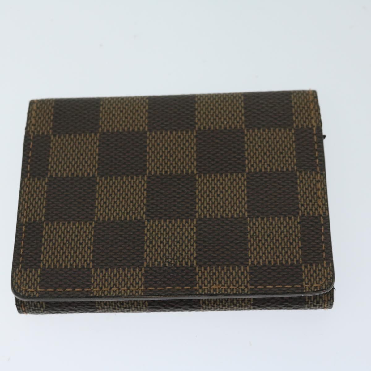 LOUIS VUITTON Damier Ebene Wallet 5Set LV Auth ar11561